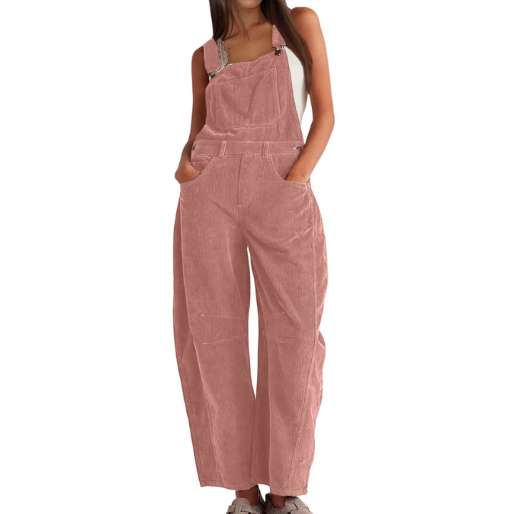 ETHEL™ – Stylish Barrel Wide Leg Overall Jumpsuit