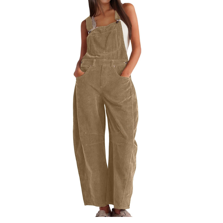 ETHEL™ – Stylish Barrel Wide Leg Overall Jumpsuit